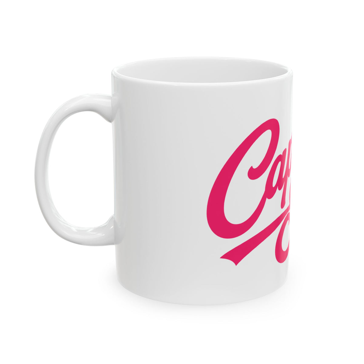 CAPTAIN SPIFFY CLASSIC MUG - WHITE / PINK